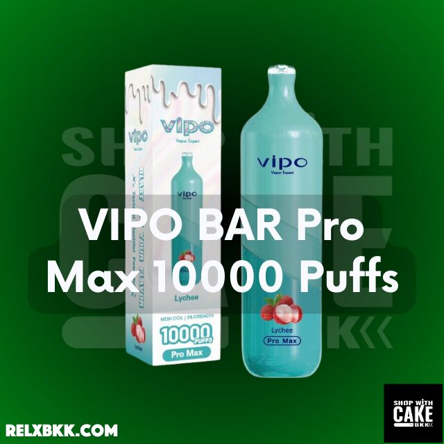 VIPO BAR Pro Max 10000 Puffs - Relx BKK