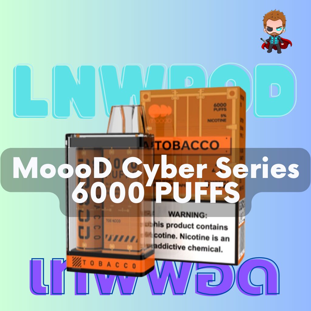 MoooD Cyber Series 6000 PUFFS